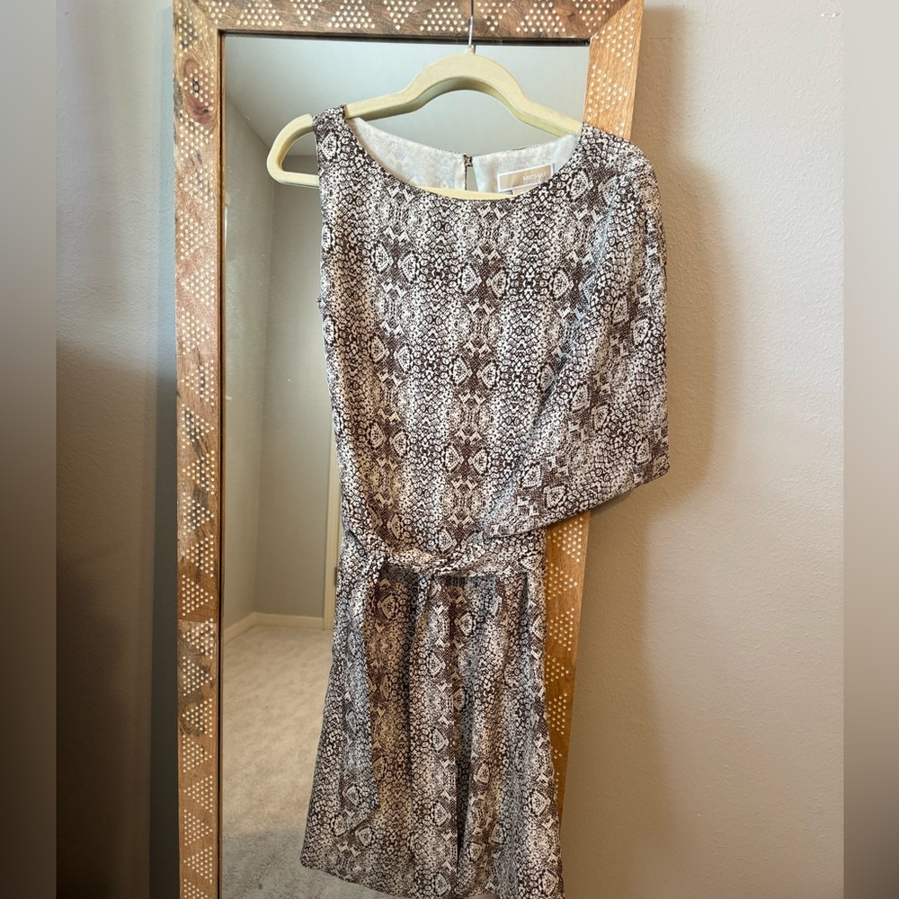 Michael Kors One Sleeve Dress